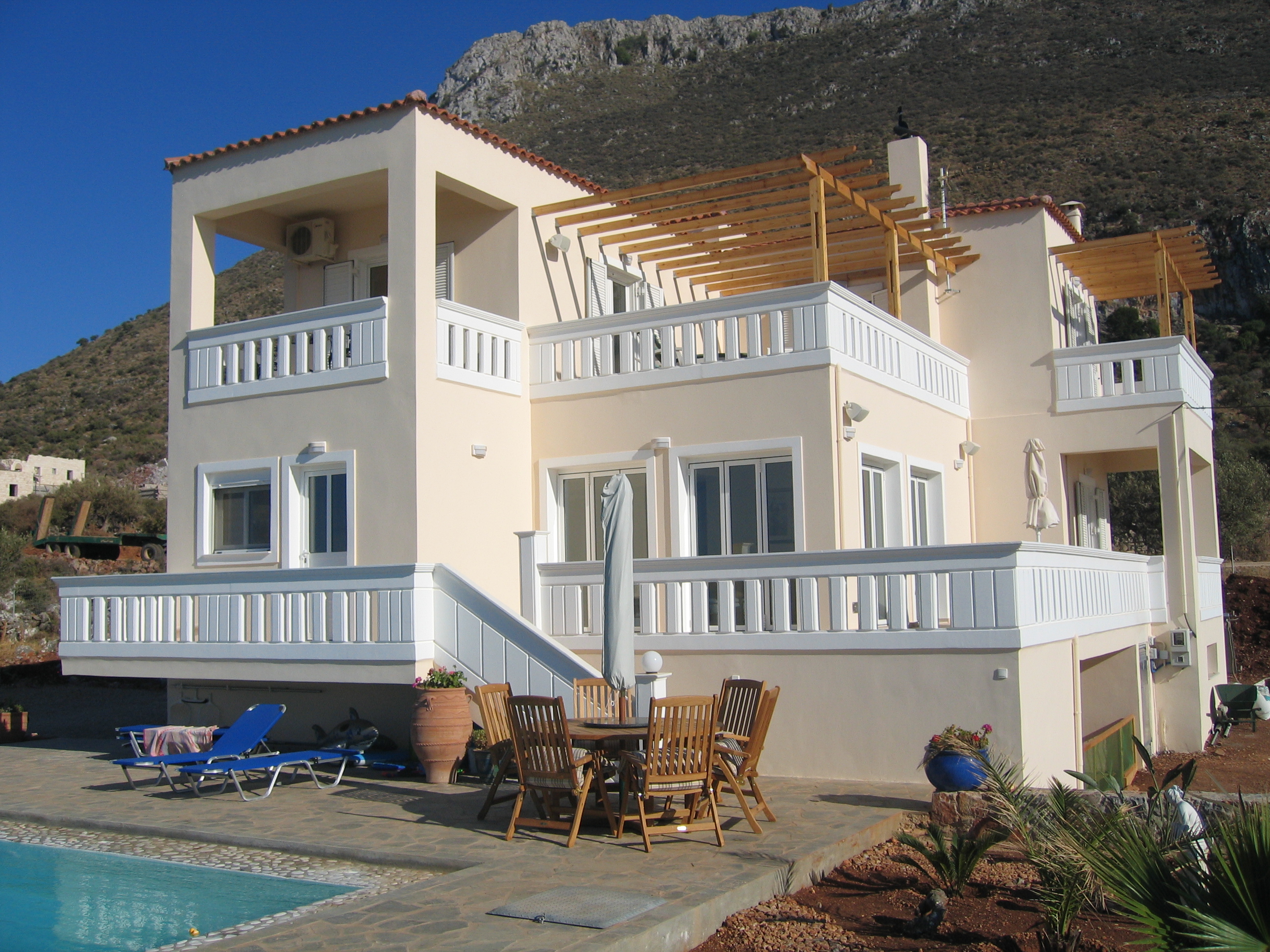 Building Styles Traditional Cretan Homes Stone Villas Greece